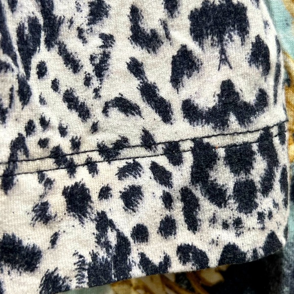 Chico's Black and Gold Baroque Print Tee. Soft. - Picture 5 of 9